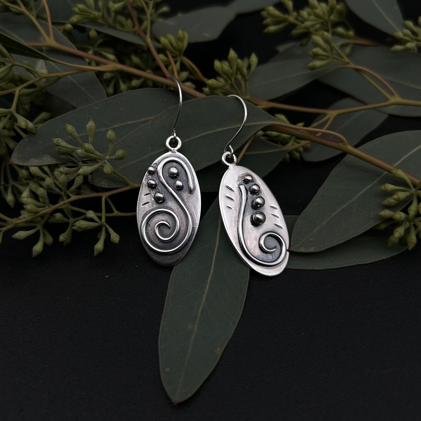 Abstract Asymmetrical Earrings