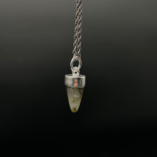 Labradorite Point Necklace (mini)