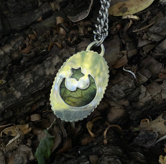 XXL Labradorite Moonface