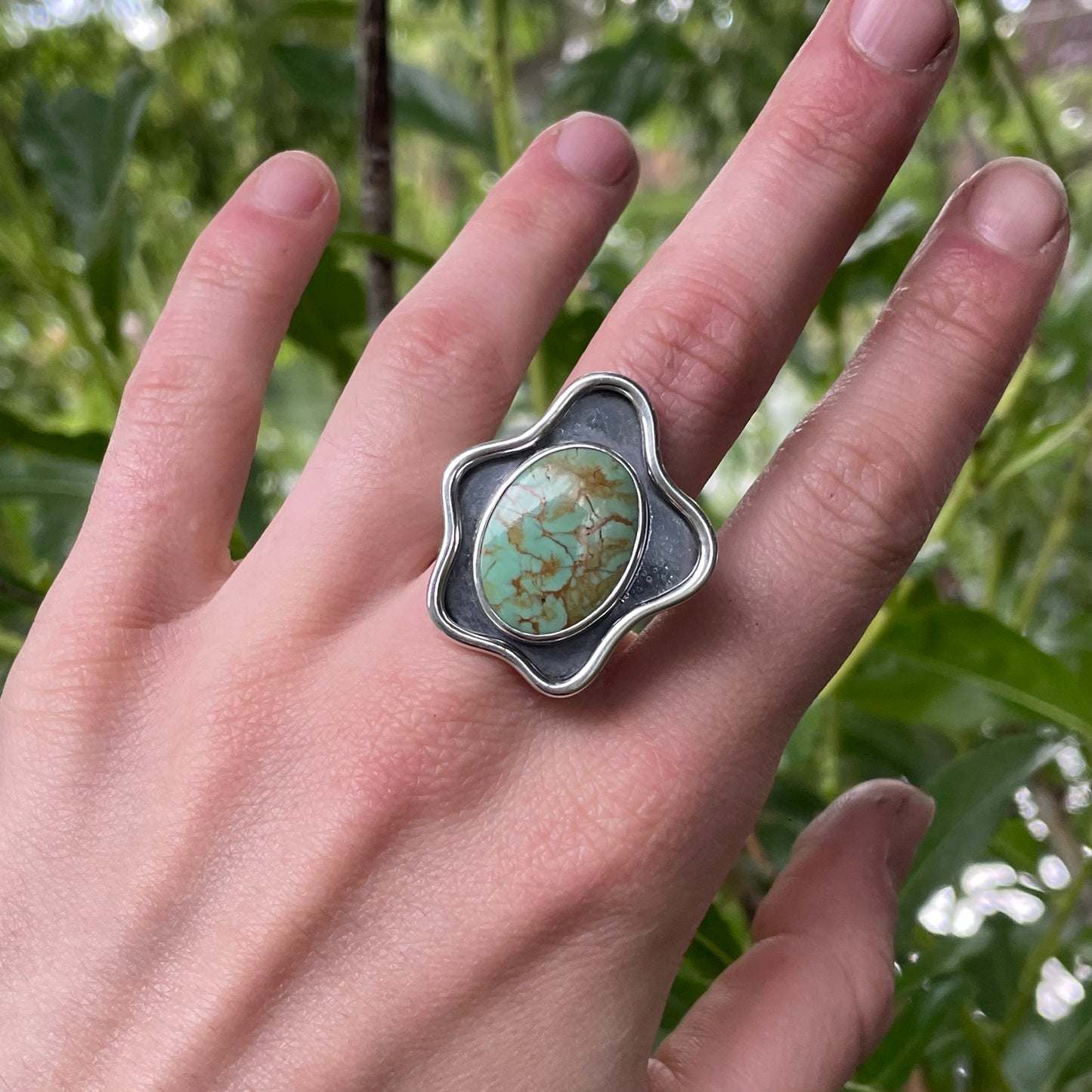 Enigma Variscite Ring