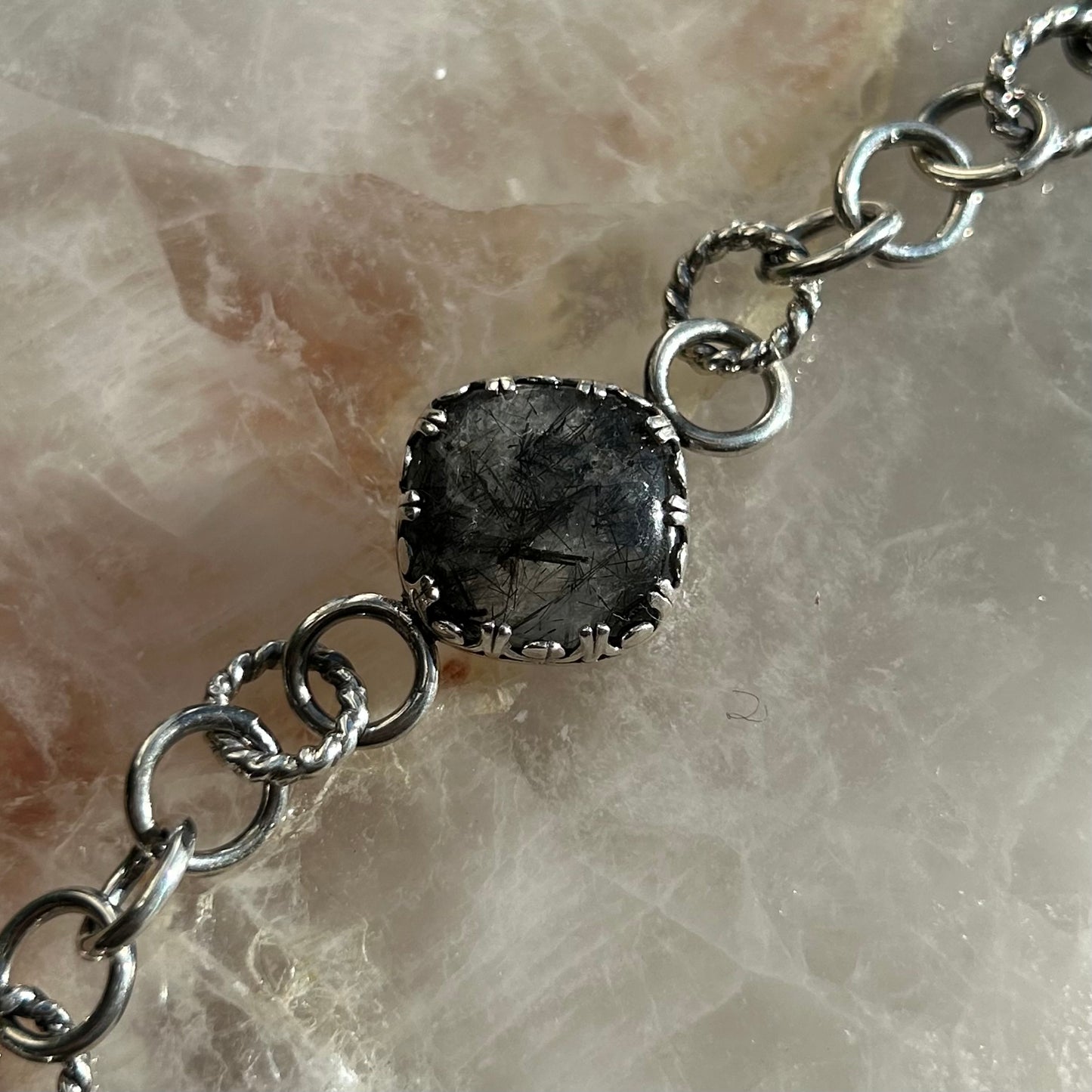 Dendretic Quartz Bracelet